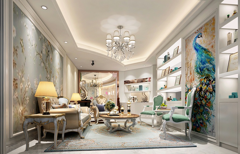 文豐裝飾會(huì)所裝修效果圖