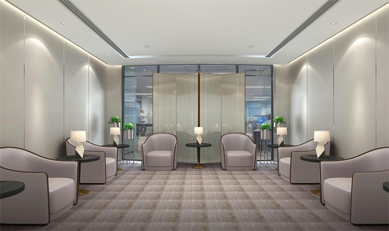 深圳辦公室裝修-會(huì)客室設(shè)計(jì)-文豐裝飾