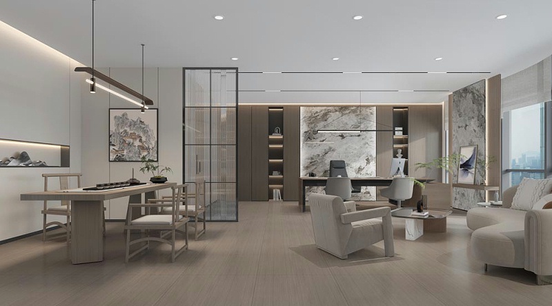 經(jīng)理室設(shè)計-文豐裝飾