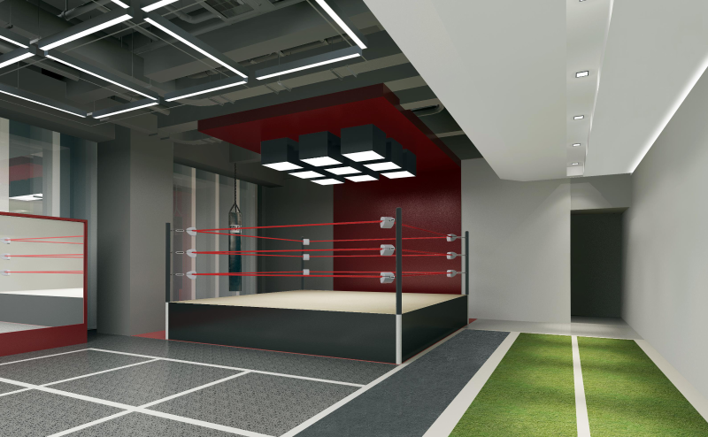 健身房設(shè)計(jì)效果圖