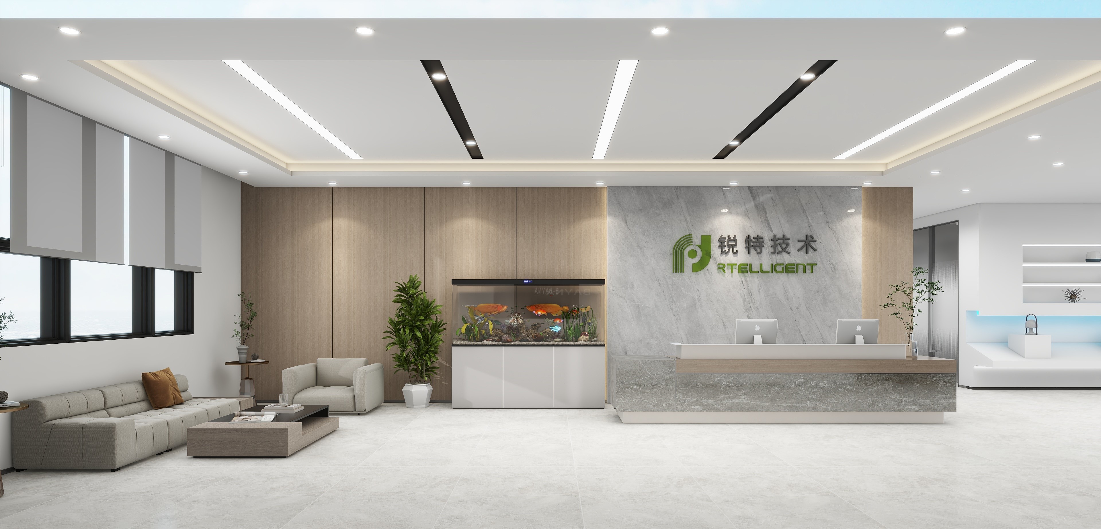 企業(yè)必備！哪款辦公室前廳設(shè)計能戳中你的心巴？