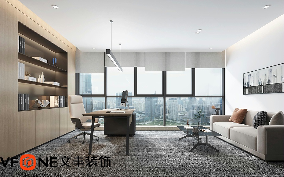 辦公室設(shè)計效果圖