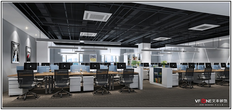 文豐裝飾辦公室裝修效果圖