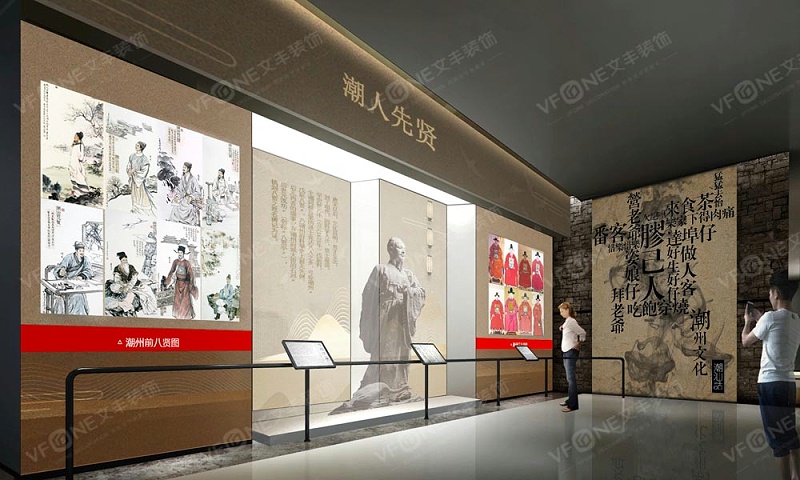 展廳設(shè)計效果圖-文豐裝飾 (2)