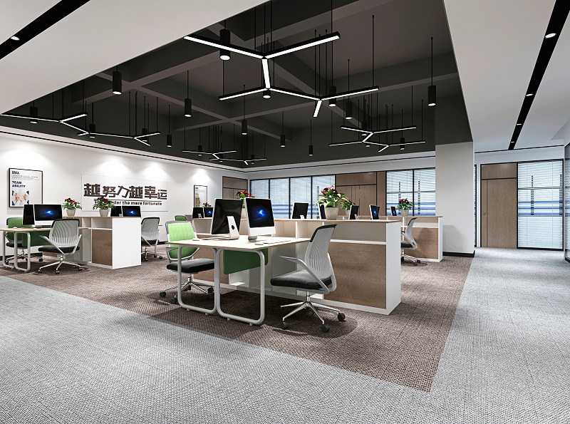 深圳辦公區(qū)裝修設計-文豐裝飾