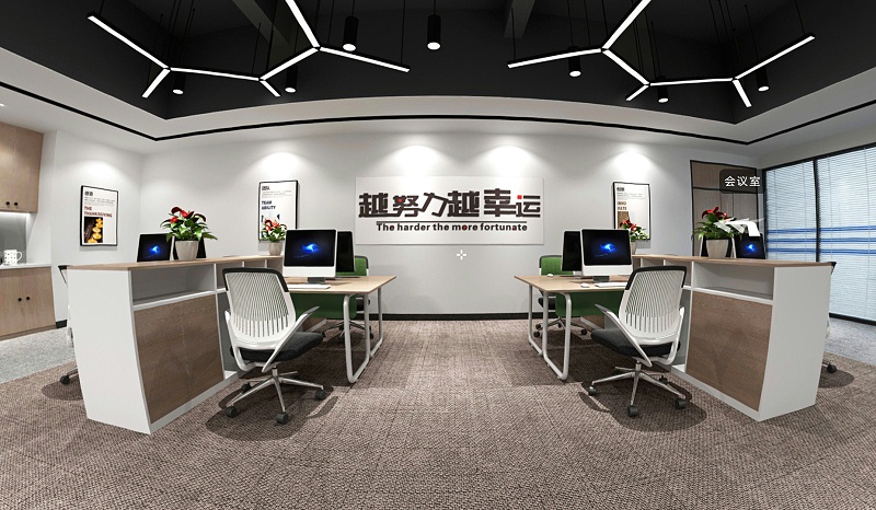 辦公室裝修-辦公區(qū)設(shè)計(jì)-文豐裝飾