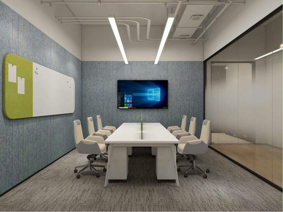 辦公兼小會(huì)議室設(shè)計(jì)