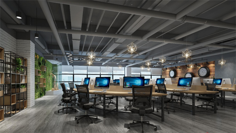 工業(yè)風(fēng)辦公室裝修設(shè)計(jì)