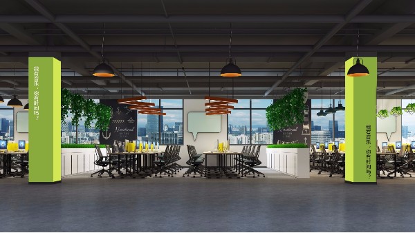 留仙洞辦公室裝飾公司打造科技感辦公室