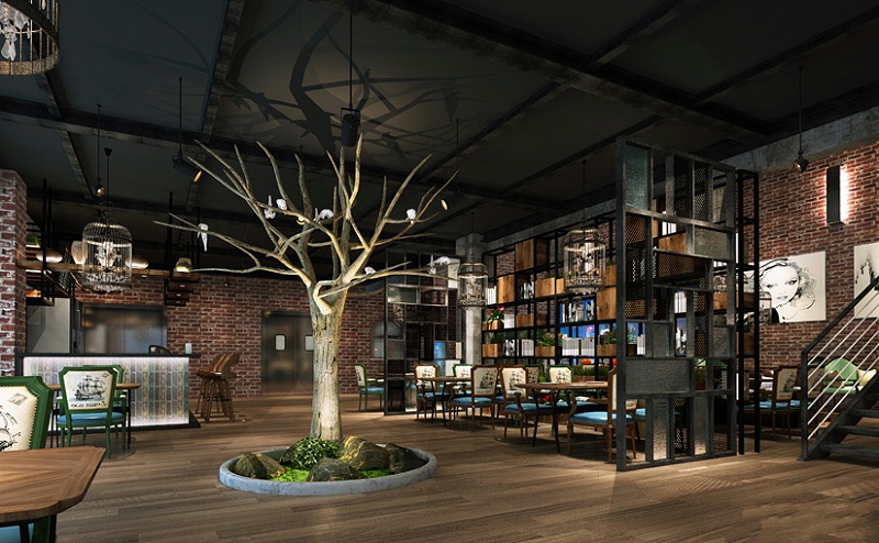 深圳咖啡店裝修設(shè)計 - 文豐裝飾