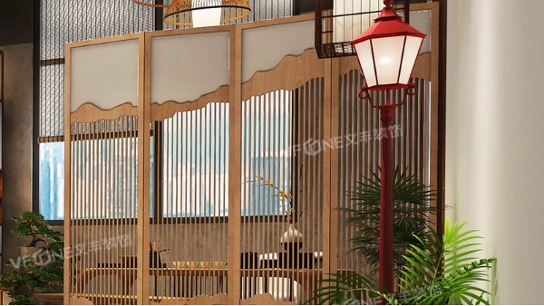 辦公室中式裝修效果圖—如何打造一個(gè)中式感十足的辦公室