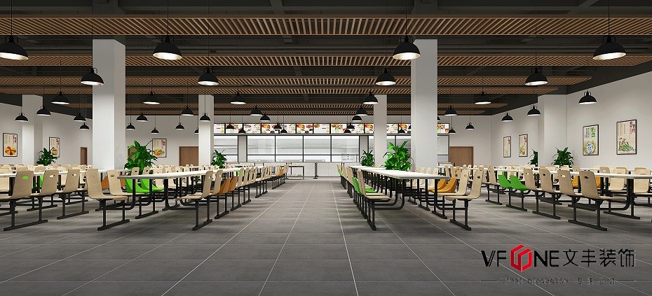 廠房食堂裝修設(shè)計(jì)