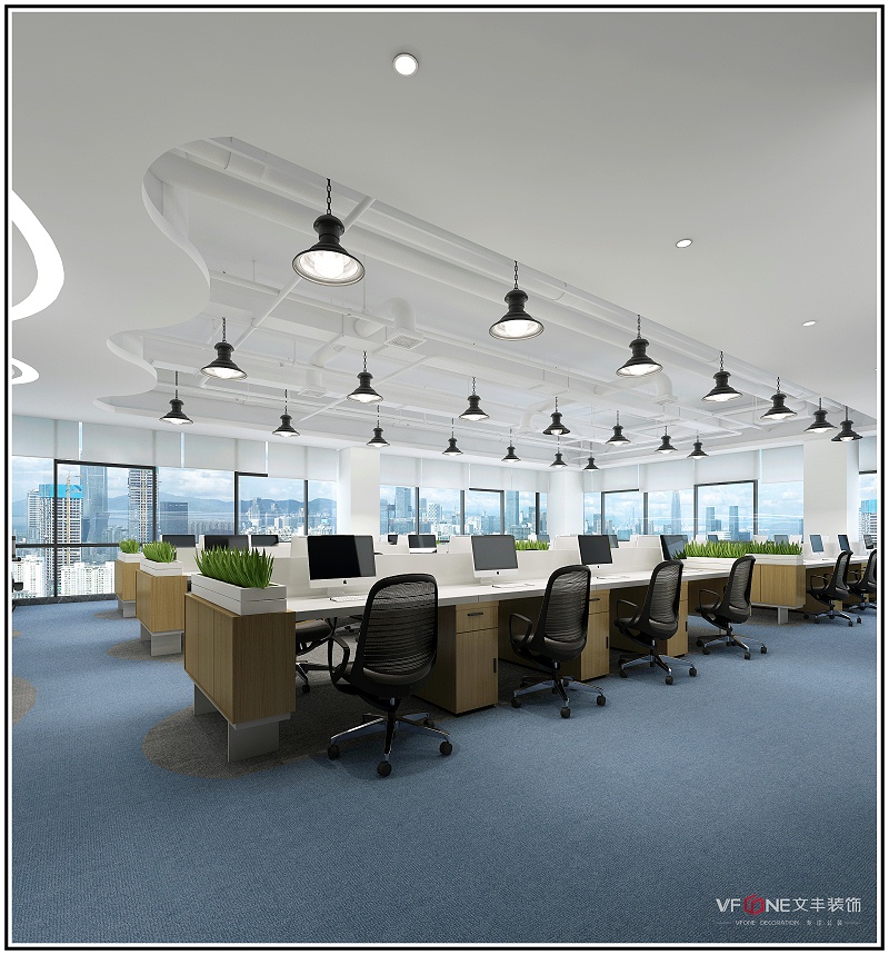 現(xiàn)代簡約風(fēng)辦公室設(shè)計(jì)