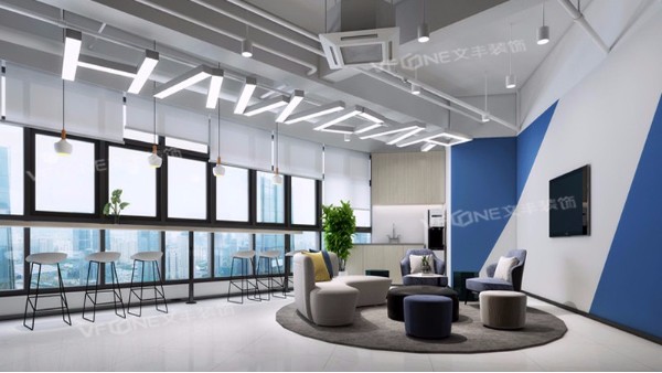 深圳辦公室裝修—高端大氣的北歐風(fēng)辦公室