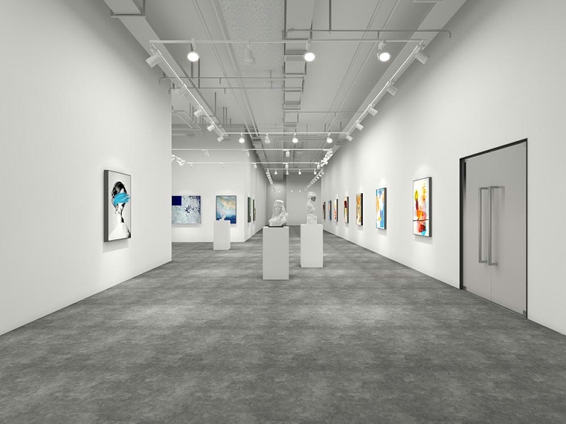 現(xiàn)代藝術(shù)展廳設(shè)計