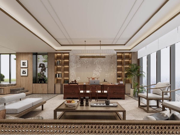 辦公室設(shè)計(jì)案例-文豐裝飾