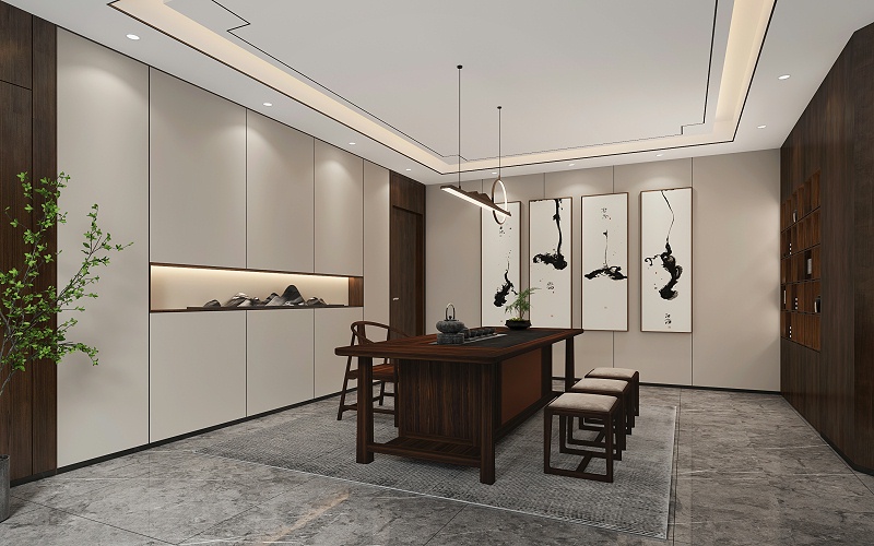 茶室設(shè)計-文豐裝飾