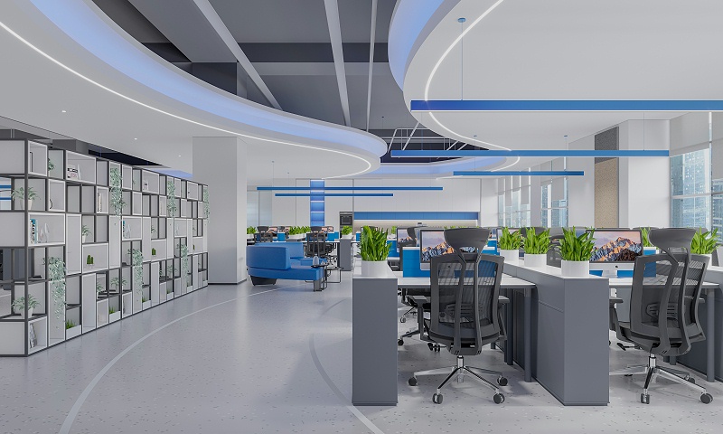 辦公室設(shè)計效果圖