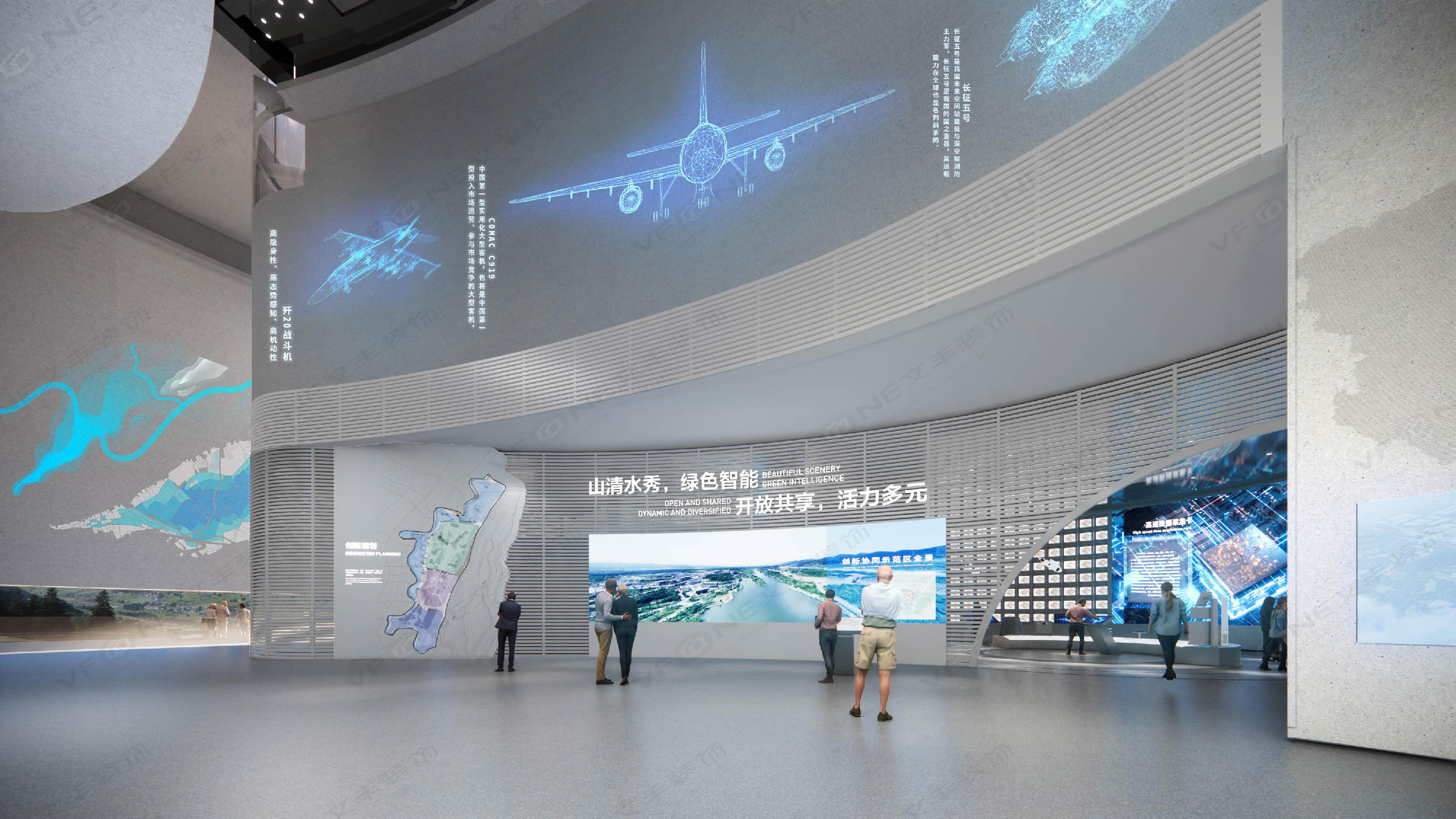 一個展廳最重要的靈魂是什么？文豐裝飾告訴你