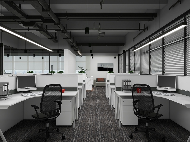 開放辦公區(qū)設(shè)計-文豐裝飾