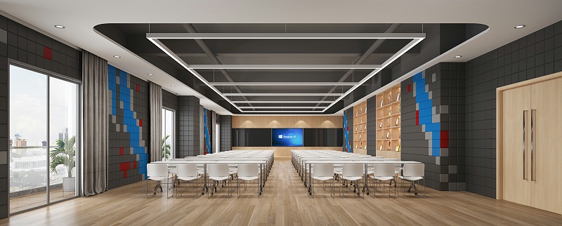 員工活動室效果圖設計