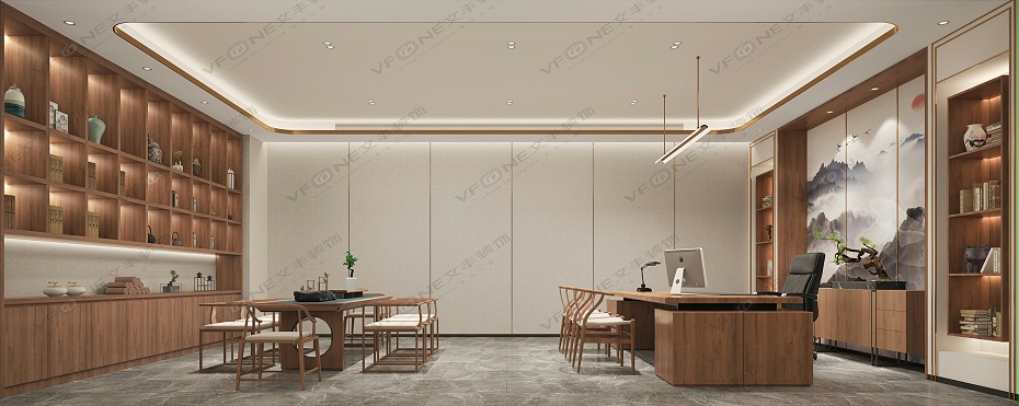 董事長辦公室效果圖